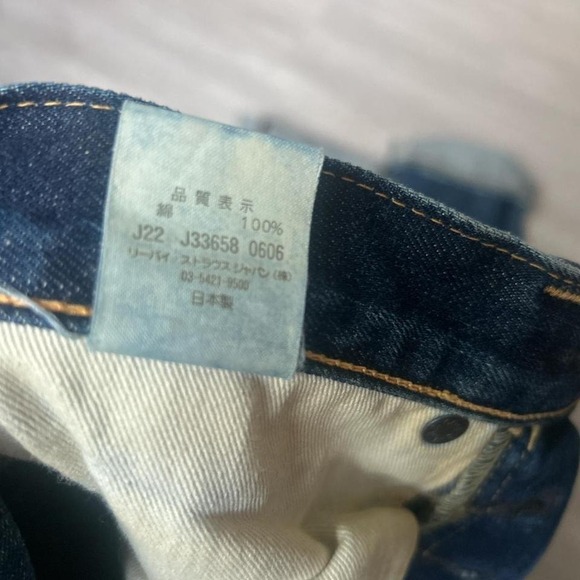 LEVIS Vintage 501 Big E Redline Selvedge Denim Jeans Japan (31x30/fits 29) - Picture 7 of 8